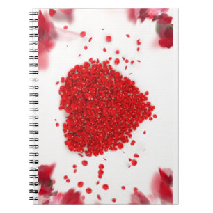 Heart Petals Notebook