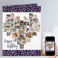 Heart Photo Collage 36 Pic Love Hearts Birthday