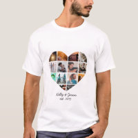 Heart Photo Collage Love Couple Family