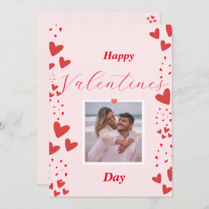 Heart Photo Frame Valentines Day Gift Card