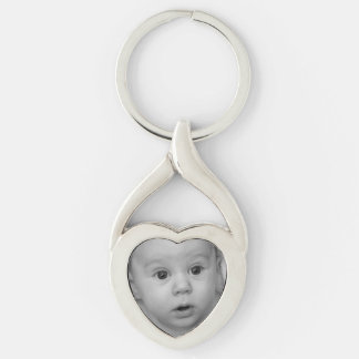 Heart Photo Keychain