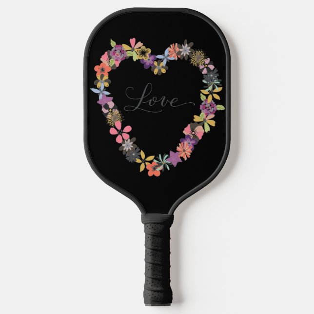 Heart Pickleball Paddle (Front)