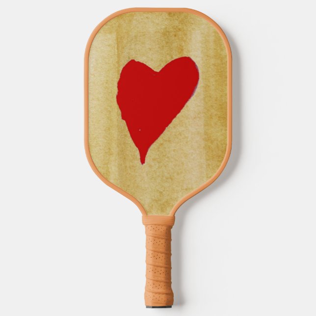 Heart Pickleball Paddle (Front)
