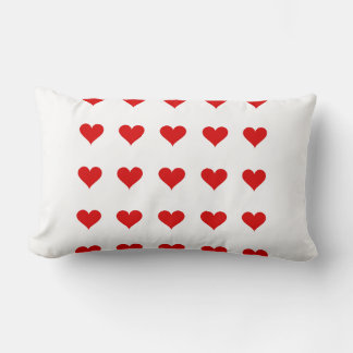 Heart pillow, Valentine's Day gif, for everyone Lumbar Cushion