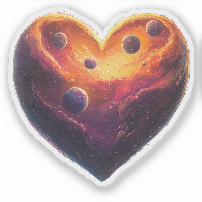 Heart Planet Valentine's Day (Front)