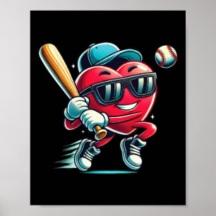 Heart Playing Sell Boys Kids Sell Valentines Day  Poster