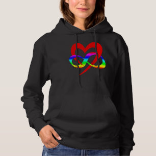 Heart Polyamory Symbol Lgbt Flag Colour Pride Love Hoodie