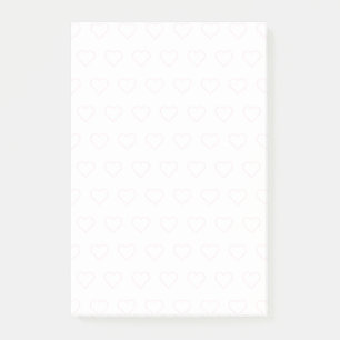 Heart Post it Notes Your Sticky Notes with Hearts