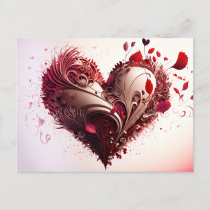 Heart  postcard