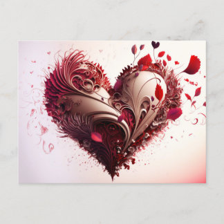 Heart  postcard