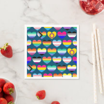 Heart Pride Flags 