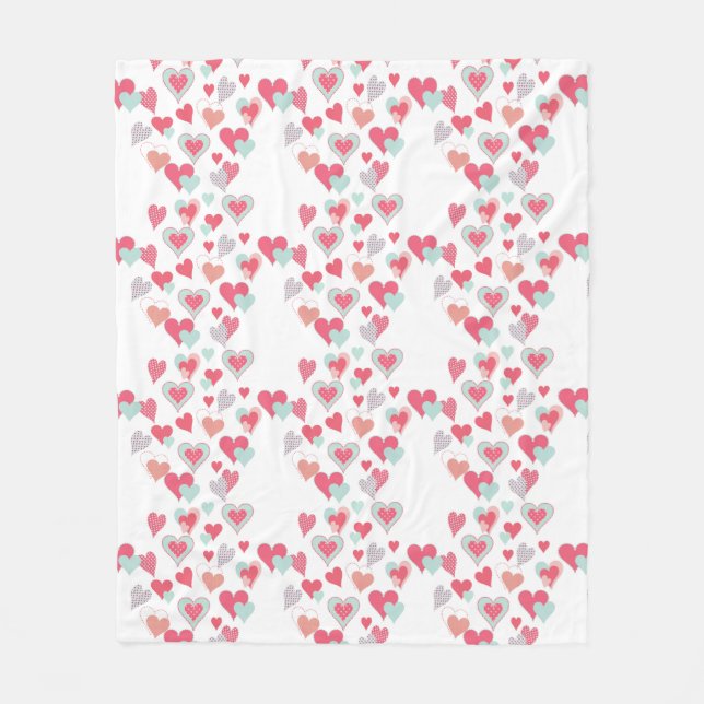 Heart Print Blanket (Front)
