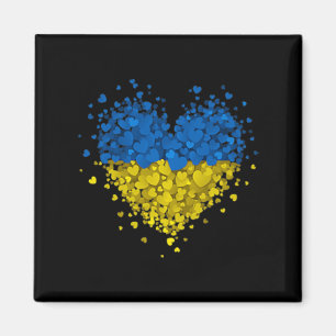 Heart Puzzle Ukraine Love Ukraine Ukrainian Flag S Magnet
