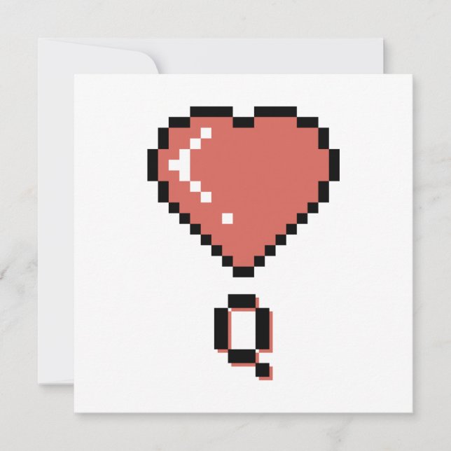 Heart queen black outline (Front)