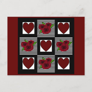 Heart Quilt Postcard