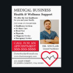 Heart Rate Monitor, General Practitioner, Nurse Flyer<br><div class="desc">Heart Rate Monitor,  General Practitioner,  Nurse Advertising Flyers By The Business Card Store.</div>