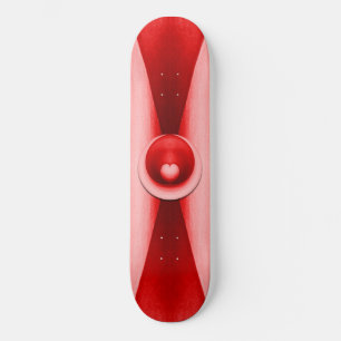 Heart Red Hot Love Skateboard