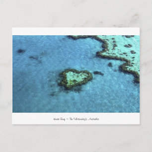Heart Reef - Australia Postcard