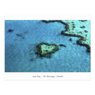 Heart Reef - Australia Postcard