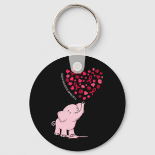 Heart Ribbon Brain Aneurysm Awareness Month Graphi Key Ring