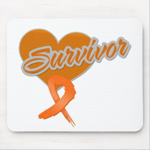 Heart Ribbon - Kidney Cancer Survivor Mouse Pad