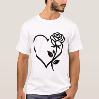 Heart Rose T-Shirt