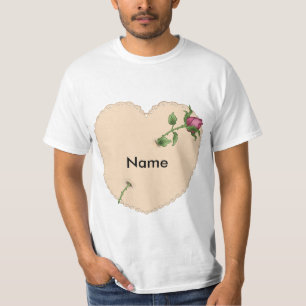 Heart Rose t-shirts
