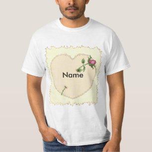 Heart Rose t-shirts