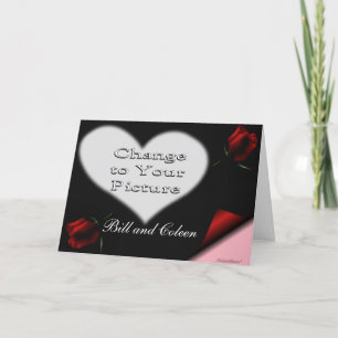 Heart & Roses Invitation- customise any occasion Invitation