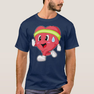 Heart Runner Running T-Shirt