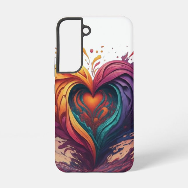 Heart Samsung Galaxy S22 Case (Back)