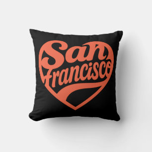 Heart San Francisco Cushion