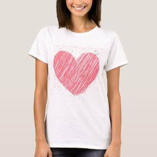 heart sape t shirt 