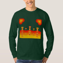 Heart-Scape Long Sleeve T-Shirt