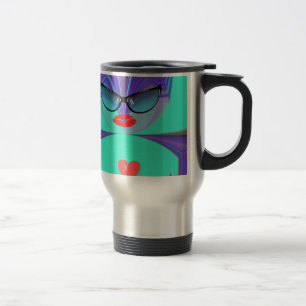 Heart Selfie Travel Mug