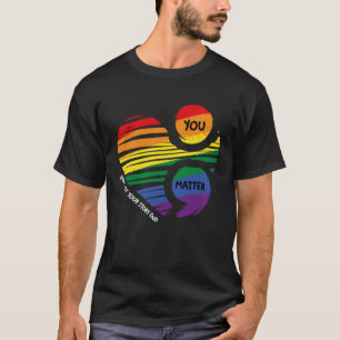 Heart Semicolon You Matter T-Shirt