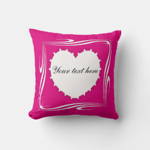 Heart shape cushion