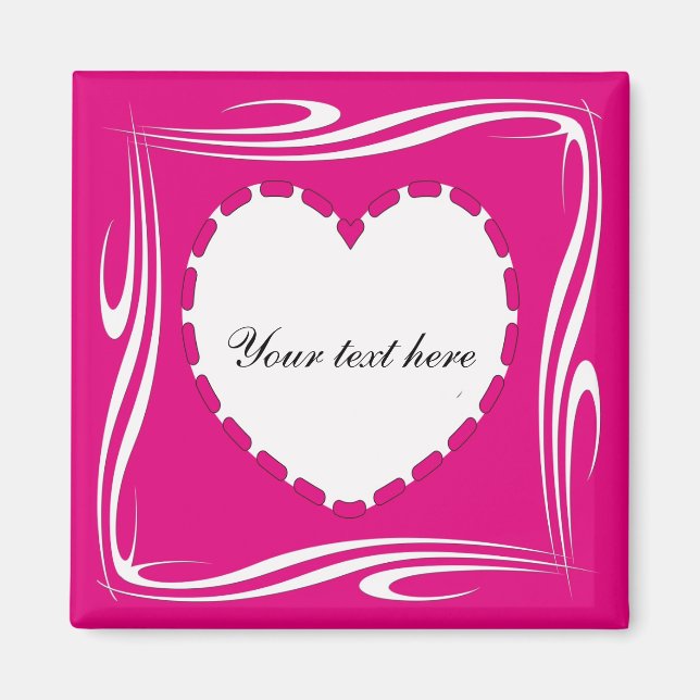 Heart shape magnet (Front)