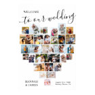 Heart Shape Photo Collage 29 Pic Wedding Welcome