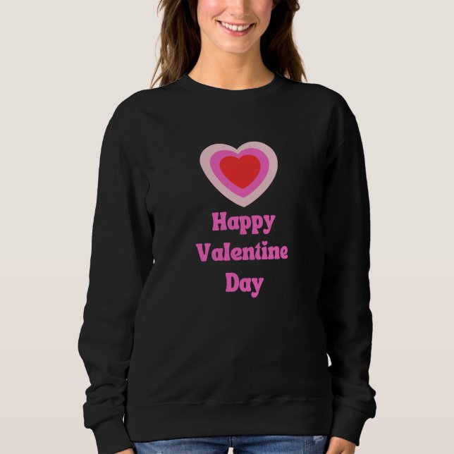 Heart shape  sweatshirt (Front)
