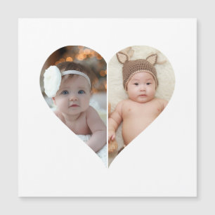 Heart Shaped 2 Photo Collage