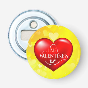 Heart Shaped 3d Red Love Symbol-50420 Bottle Opener