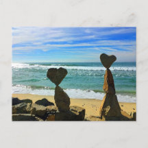 Heart Shaped Beach Rocks