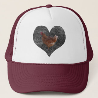 Heart Shaped Chicken Hat