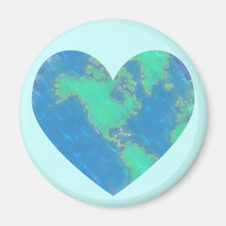 Heart-Shaped Earth Magnets