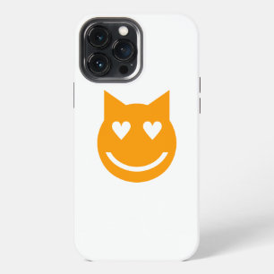 Heart Shaped Eyes Emoji iPhone Case