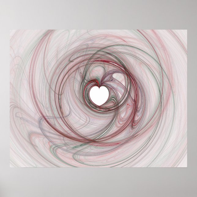 Heart shaped hole poster (Front)