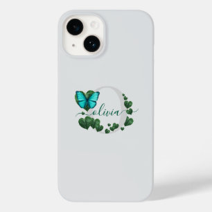 Heart-Shaped Leaves Bouquet Case-Mate iPhone 14 Case