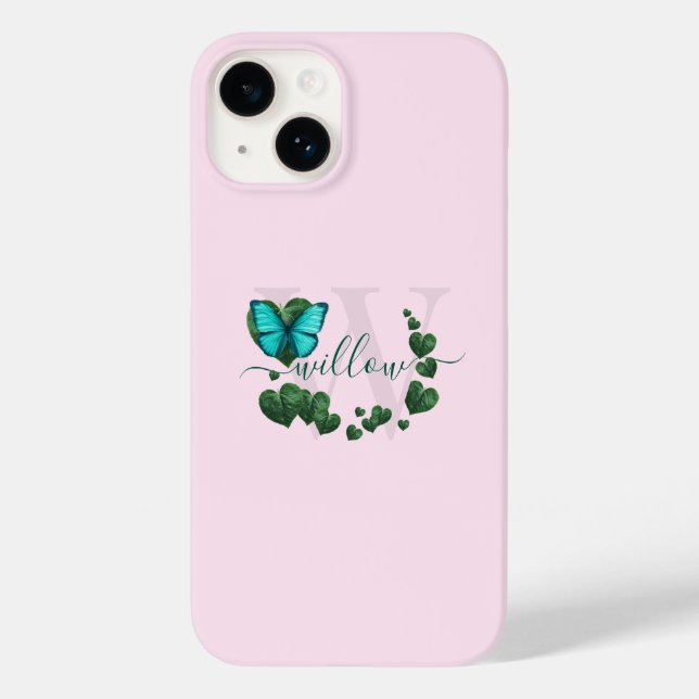 Heart-Shaped Leaves Bouquet Case-Mate iPhone Case (Back)