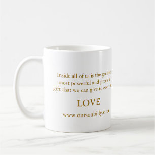 heart shaped moon coffee mug